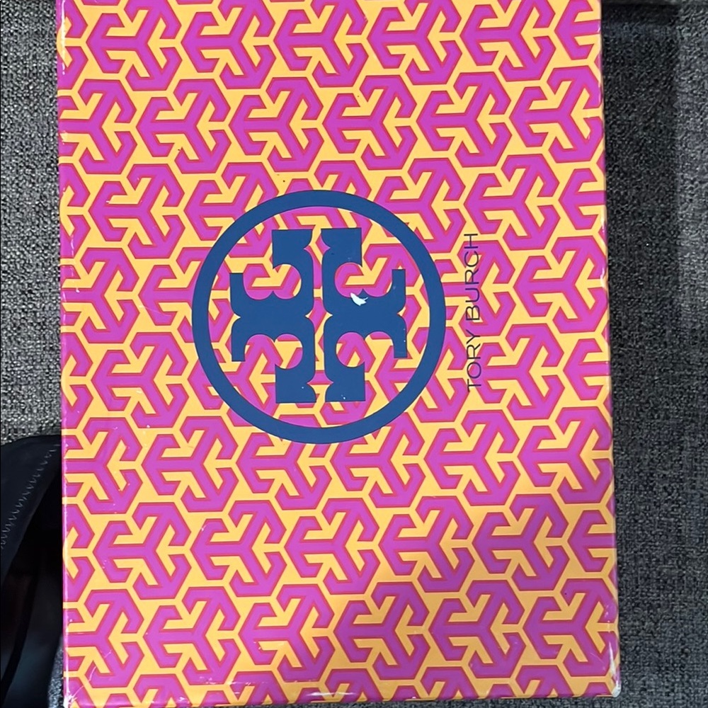 New Tory Burch Sophie Wedge Suede shoes - Picture 9 of 12